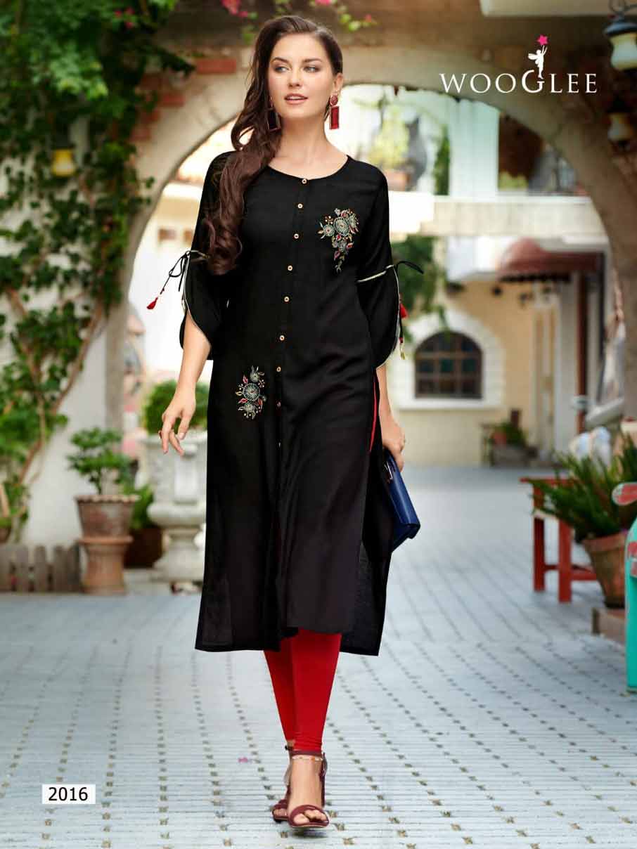 Barbella Vol-2 Rayon Embroidery Kurti Set Barbella Vol-2 Rayon Embroidery Kurti Set